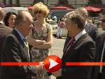 Juan Carlos und Klaus Wowereit