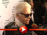 Karl Lagerfeld hat Schnupfen
