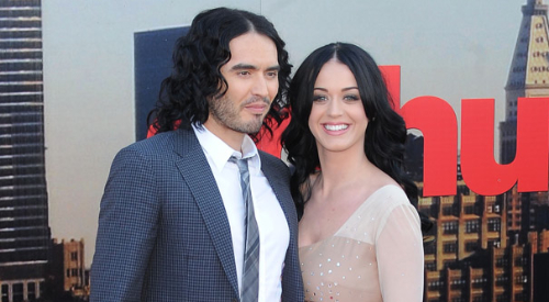 Russell Brand und Katy Perry 
