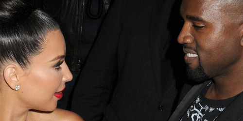 Kim Kardashian und Kanye West