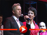 Das Schlussbild der Künstler gegen Aids Gala