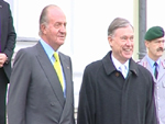 Juan Carlos braun gebrannt in Berlin!
