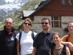 Peter Habeler, Stefan Wierer, Petra Priglinger, Manuel Andrack, Yvonne Beckers, Andreas Schnabl (Photo: Österreichs Wanderdörfer)