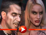 Marc Terenzi und Gina-Lisa als Vampire