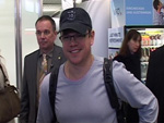 Matt Damon in Berlin: „Schön wieder hier zu sein!“