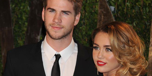 Miley Cyrus und Liam Hemsworth