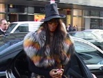 Naomi Campbell: Pelzig in Berlin