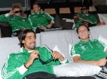 Euro 2012: Deutsche Kicker entspannen bei Spider-Man