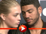 Noah Becker und Laura Zurbriggen posieren gemeinsam