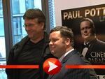 Paul Potts: Posiert für die Presse