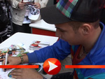 Pietro Lombardi: Autogramme schreiben bis die Finger bluten