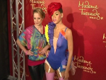 Rihanna in Strapsen in Berlin: Leider nur als Wachsfigur