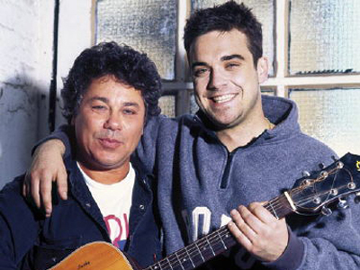Robbie Williams und Fryderyk Gobowicz (Photo: F.Gabowicz/Schwarzkopf&Schwarzkopf)