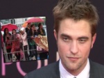 Robert Pattinson in Berlin: Fan-Freude unterm Regenschirm!