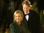 Sabine Christiansen und Theo Balz