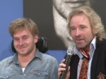 Samuel Koch mit Thomas Gottschalk in Berlin: „Gott macht krumme Wege gerade!“