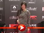 Shermine Shahrivar zeigt ihren runden Babybauch
