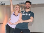 Stefanie Hertel: Zwischen Training und Achterbahn