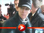 Tilda Swintons unscheinbare Ankunft in Berlin