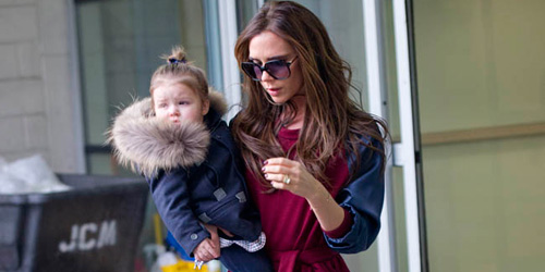 Victoria Beckham und Harper