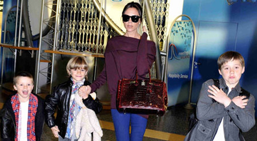 Victoria Beckham und ihre Kinder